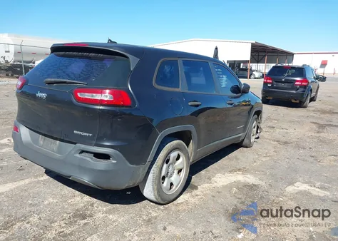 2015 Jeep Cherokee Sport z USA, uszkodzony, nr VIN 1C4PJLAB7FW547785